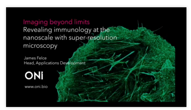 Webinar Imaging Beyond Limits - Revealing Immunology At The Nanoscale ...